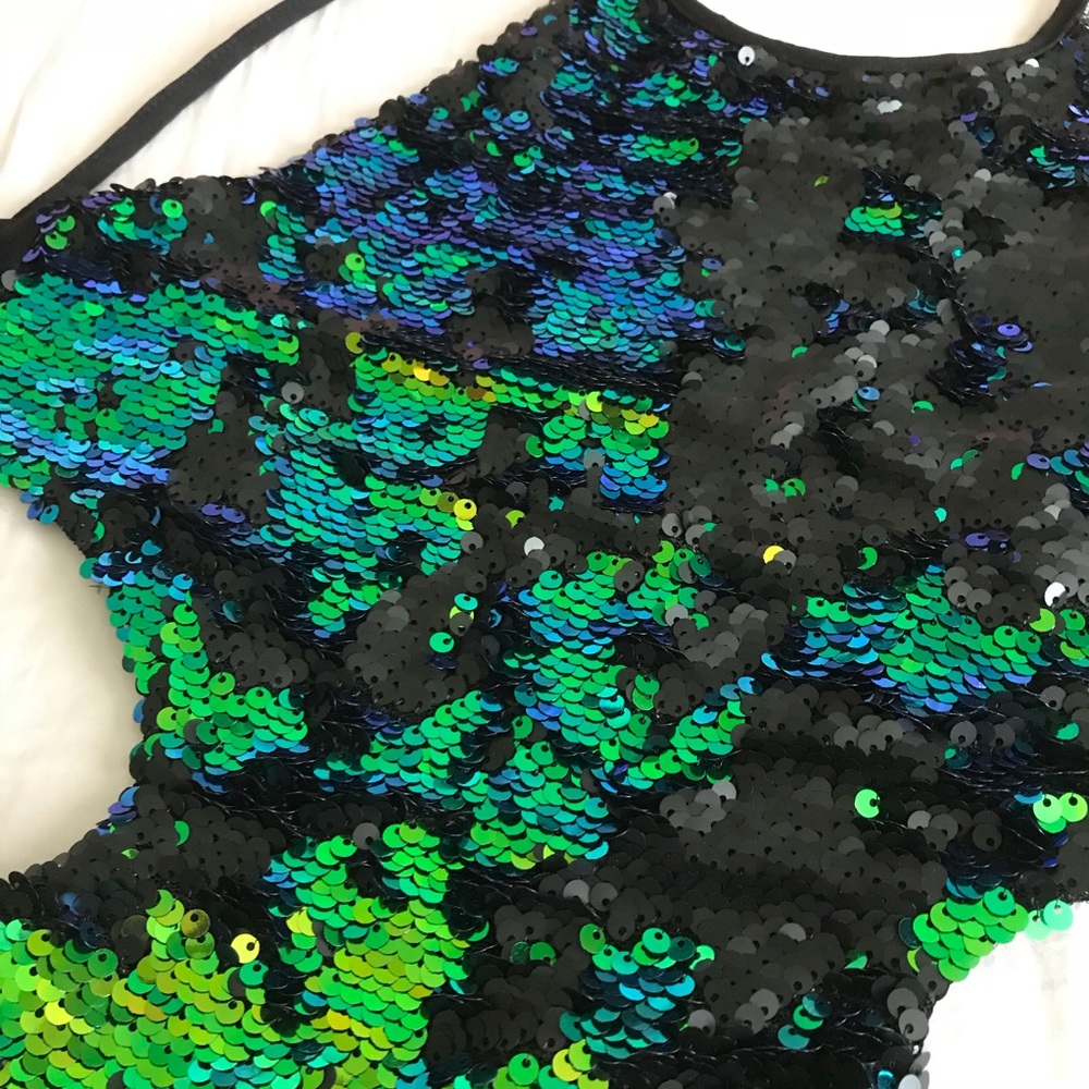 Siren - Reversible flip sequin monokini - Picture 4 of 4